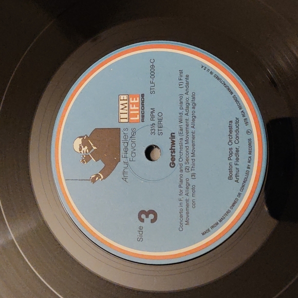 Time Life Records - Boston Pops Orchestra - Gershwin Favorites - Vinyl Records - Picture 10 of 16